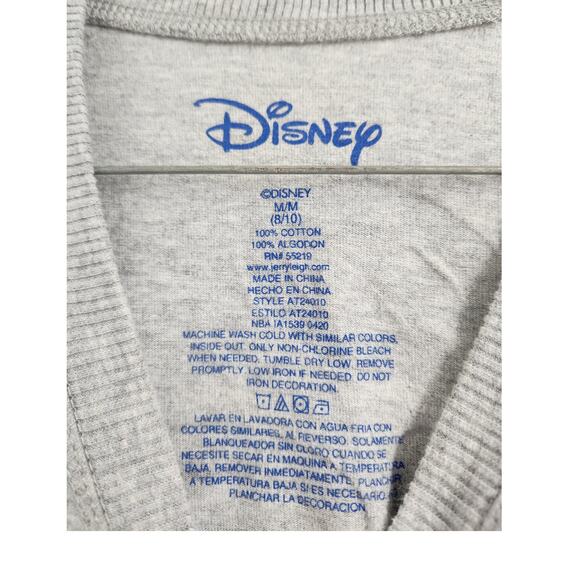 Disney Gray Mickey Mouse Spirit Jersey Womens Size Medium M (8/10) - Picture 3 of 3